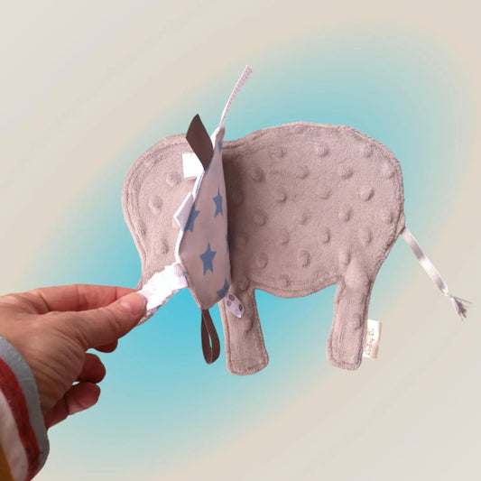 Baby Lovey Blanket Toy Elephant