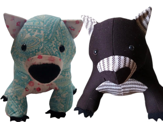 Memory Plushie Wombat