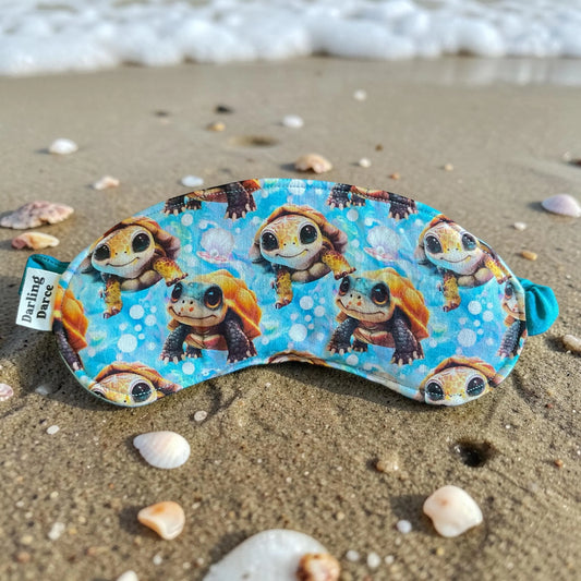 Sleep Mask for Kids Sea Turtle Theme