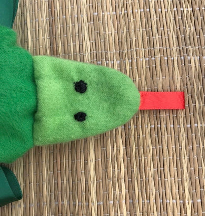 Turtle Rattle with Ribbon Tags: Gender Neutral Baby Toy