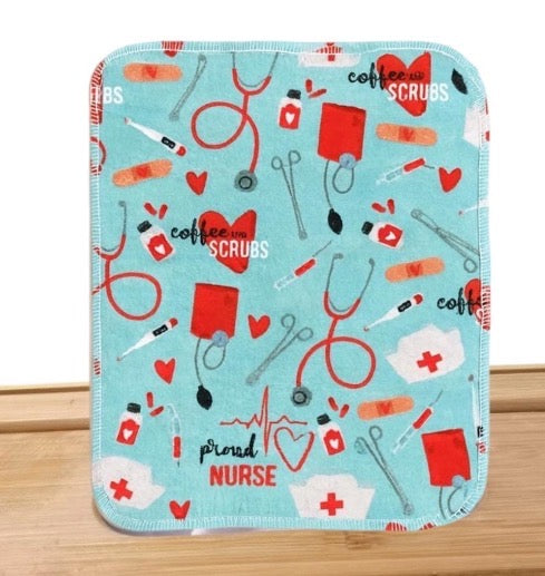 Reusable Tissues Flannel Handkerchief, Kids Nose Wipes, Set of 5