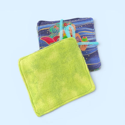 Coasters Set of 4, Mermaid Theme