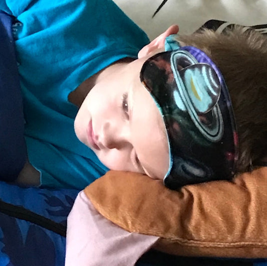 Sleep Mask Outer Space Planets Theme