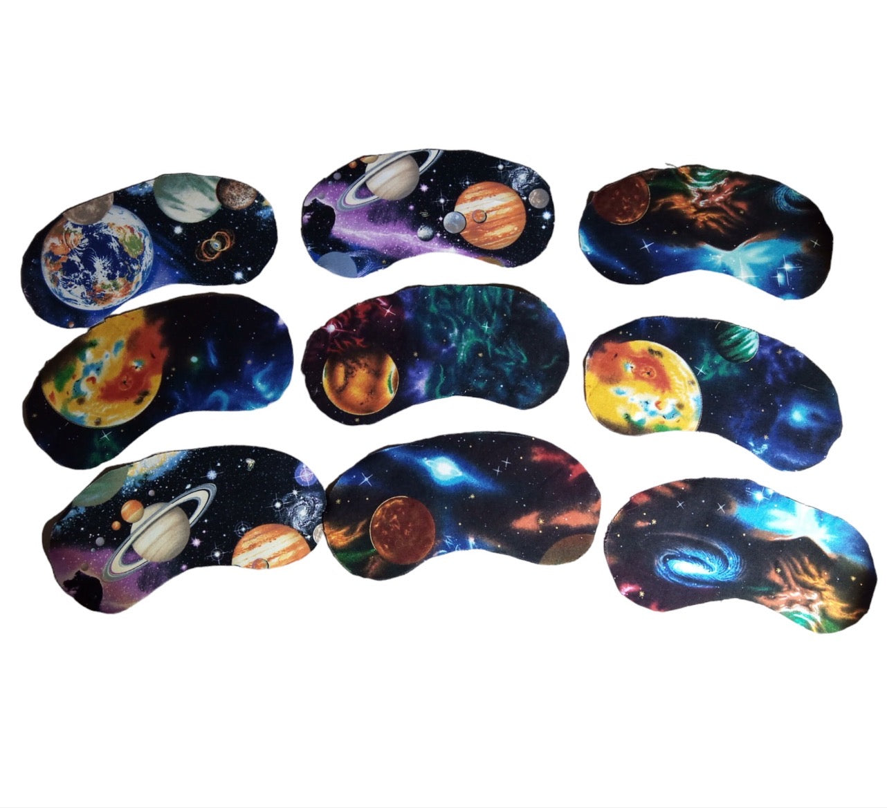 Sleep Mask Outer Space Planets Theme