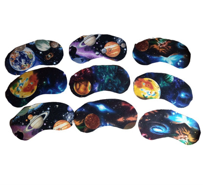 Sleep Mask Outer Space Planets Theme
