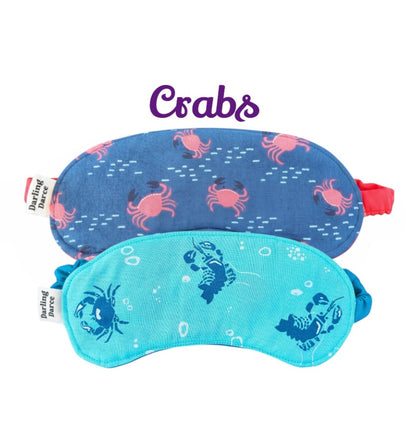 Sleep Mask Crab Theme