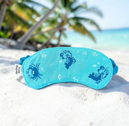 Sleep Mask Crab Theme