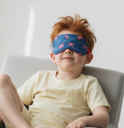 Sleep Mask Crab Theme