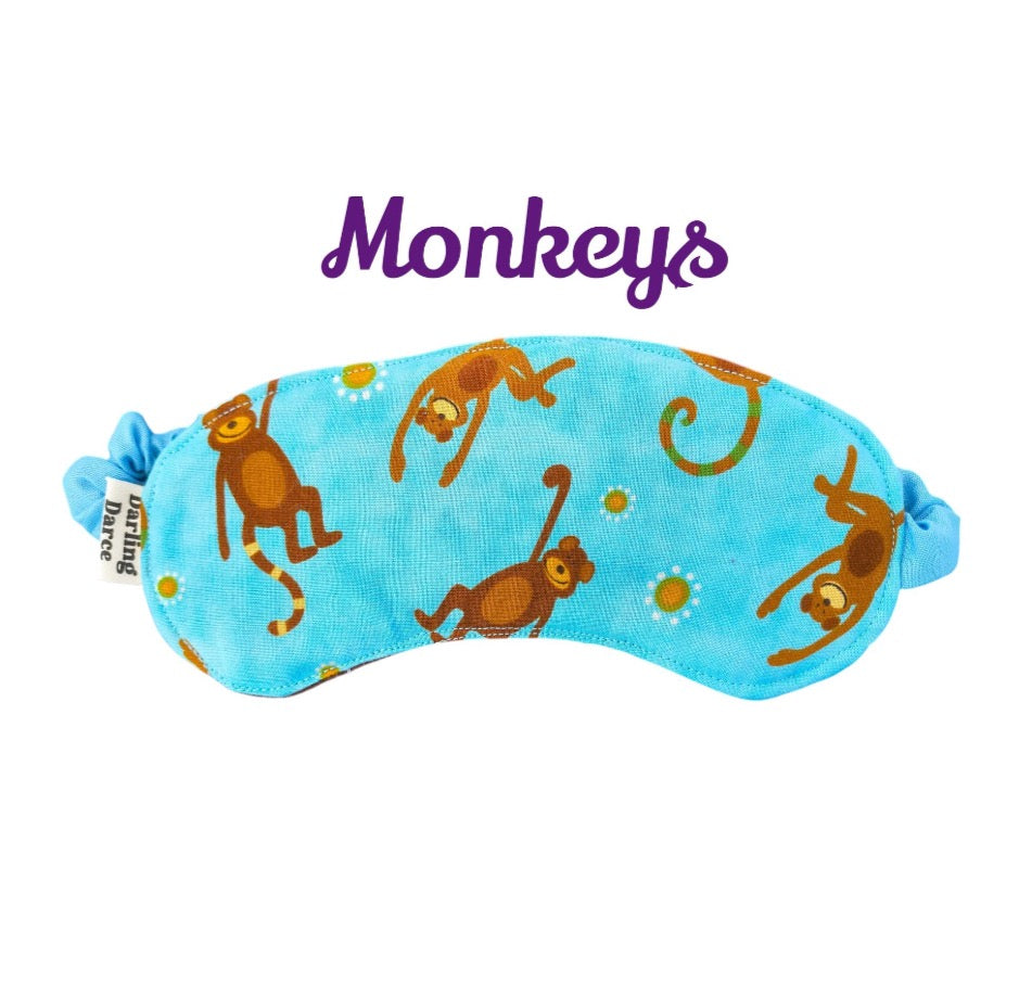 Sleep Mask Monkey Theme