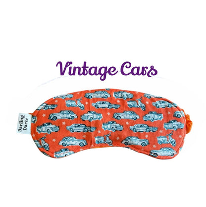 Sleep Mask Antique Car Theme