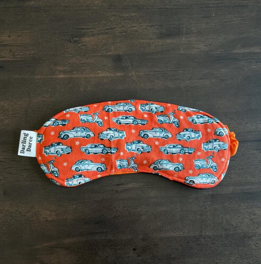 Sleep Mask Antique Car Theme