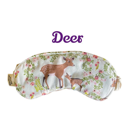 Sleep Mask for Kids, Deer Theme