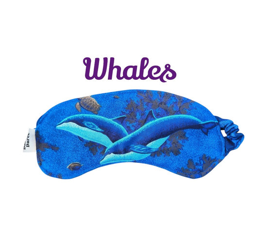 Sleep Mask for Kids, Whales Theme