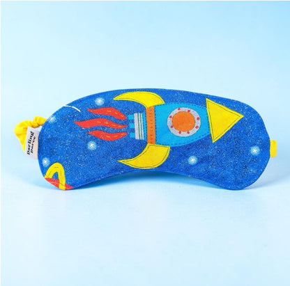 Sleep Mask for Kids, Rocket Theme