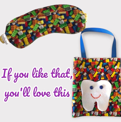 Tooth Fairy Pillow: Keepsake Door Hanger, Building Blocks