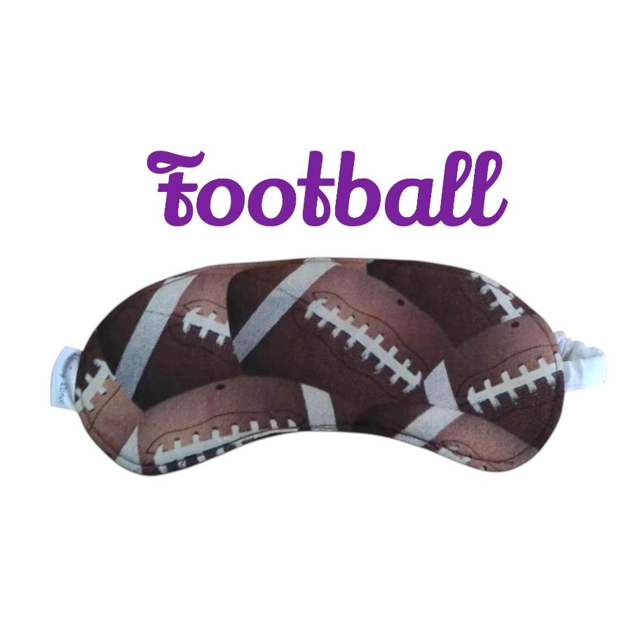 Sleep Mask for Kids, Football Theme