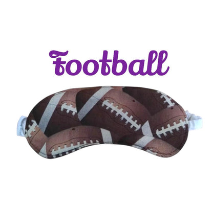Sleep Mask for Kids, Football Theme