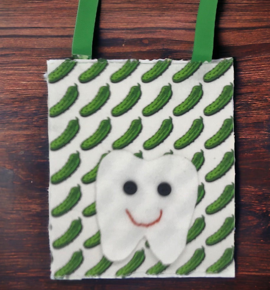 Tooth Fairy Pillow: Keepsake Door Hanger, Pickle Theme