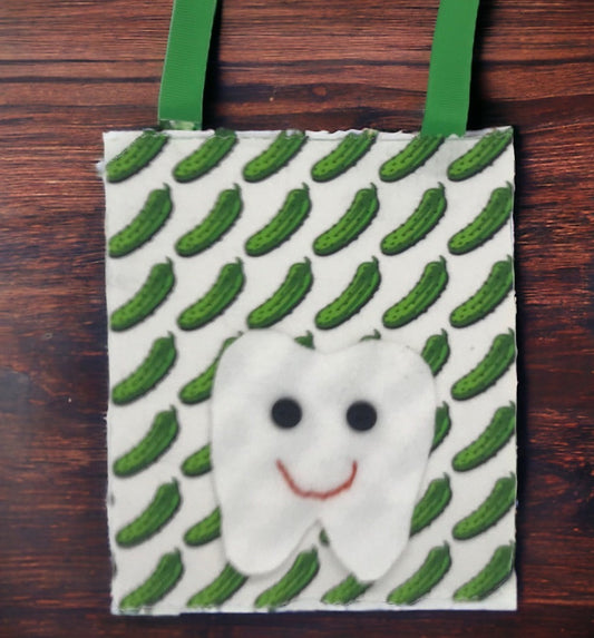 Tooth Fairy Pillow: Keepsake Door Hanger, Pickle Theme