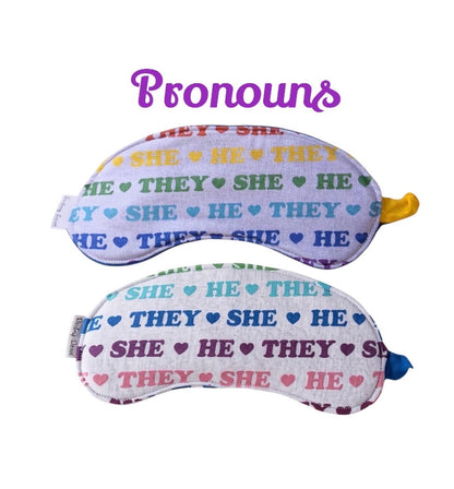 Sleep Mask for Kids, LGBTQ+ Pronouns