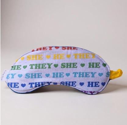 Sleep Mask for Kids, LGBTQ+ Pronouns