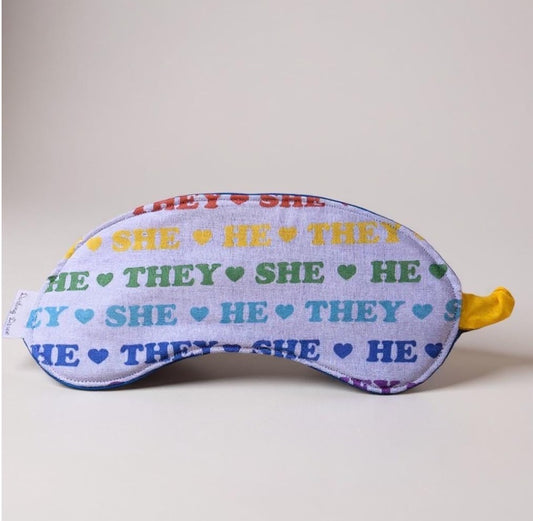 Sleep Mask for Kids, LGBTQ+ Pronouns