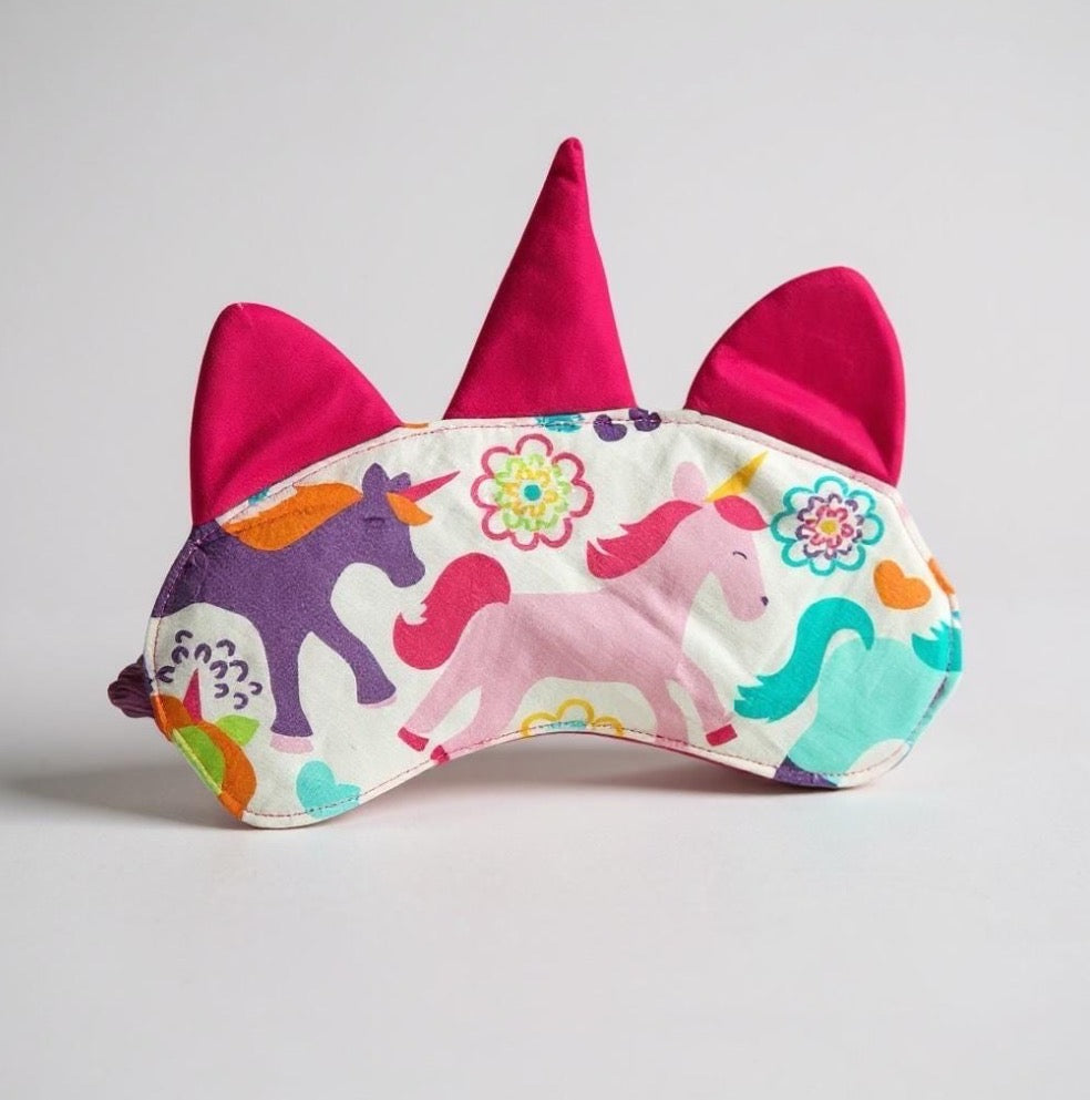 Sleep Mask for Kids, Unicorn Theme