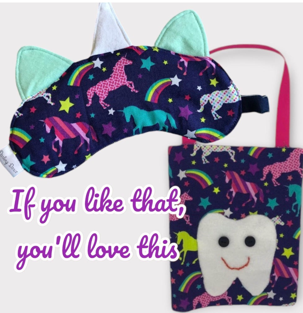 Sleep Mask for Kids, Unicorn Theme
