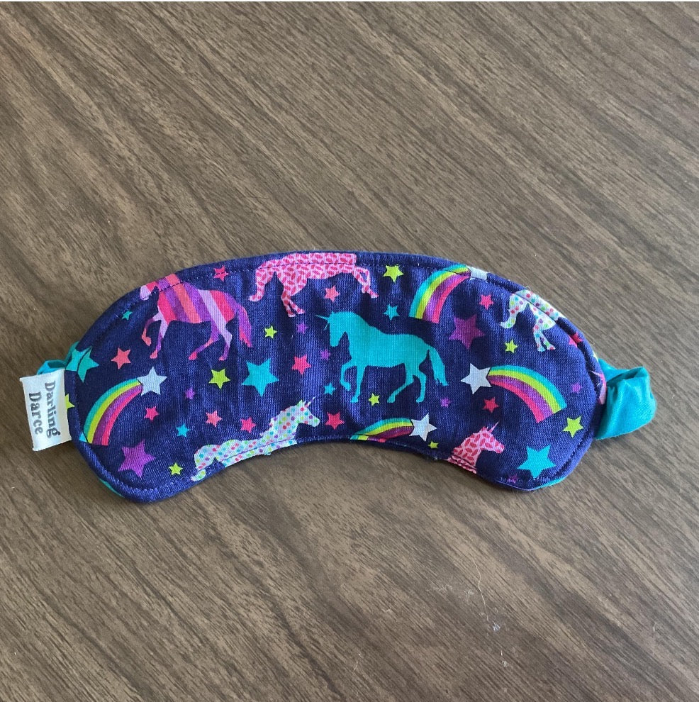 Sleep Mask for Kids, Unicorn Theme