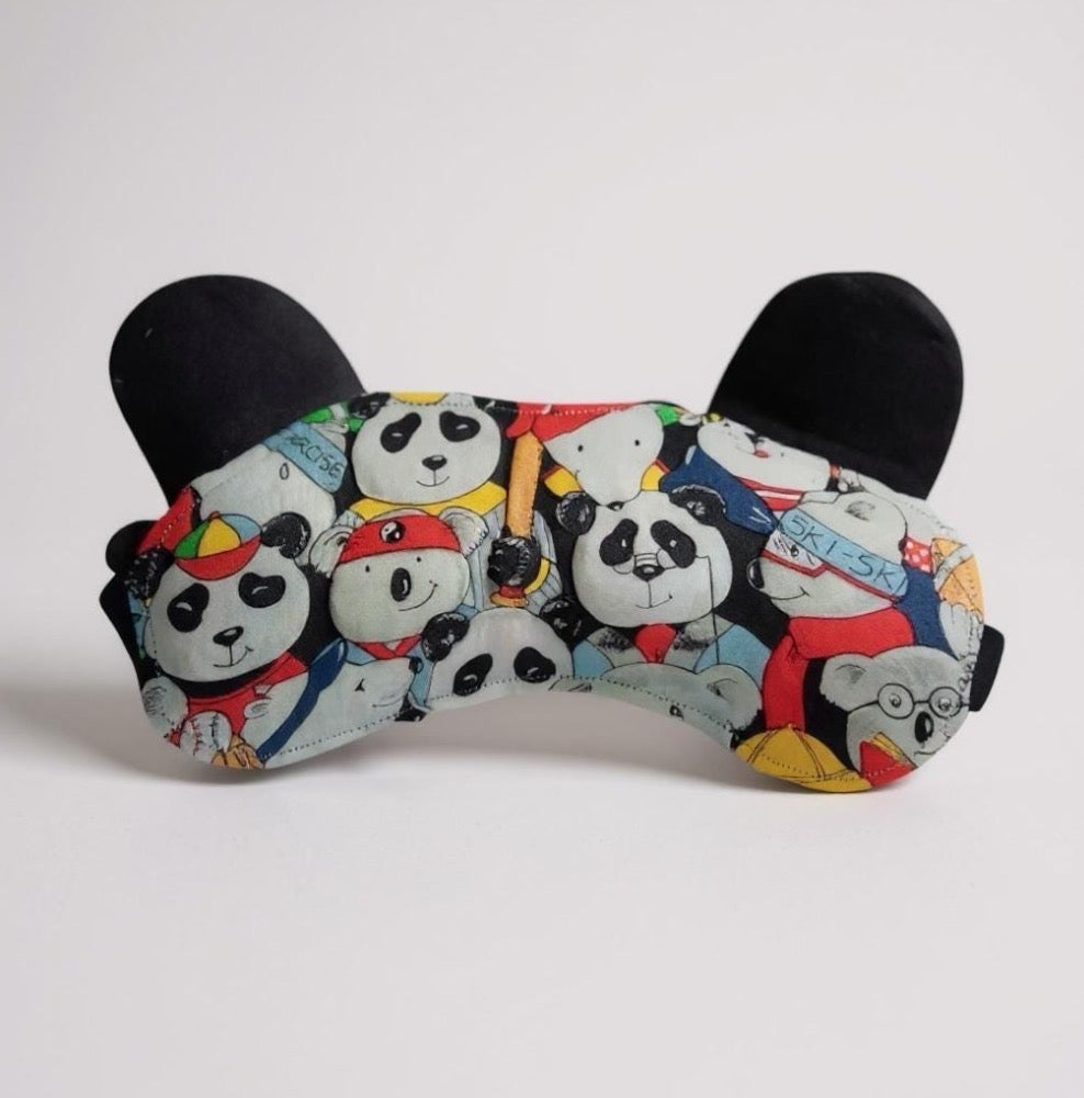 Sleep Mask, Panda and Koala Theme