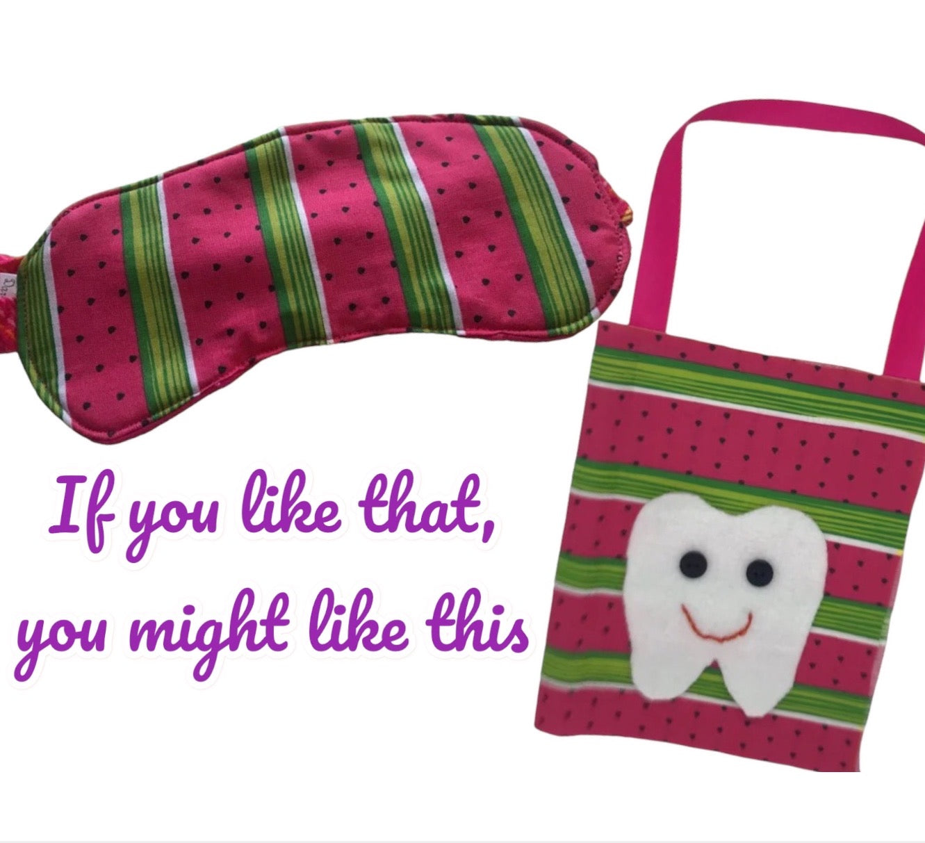 Sleep Mask for Kids, Watermelon Theme