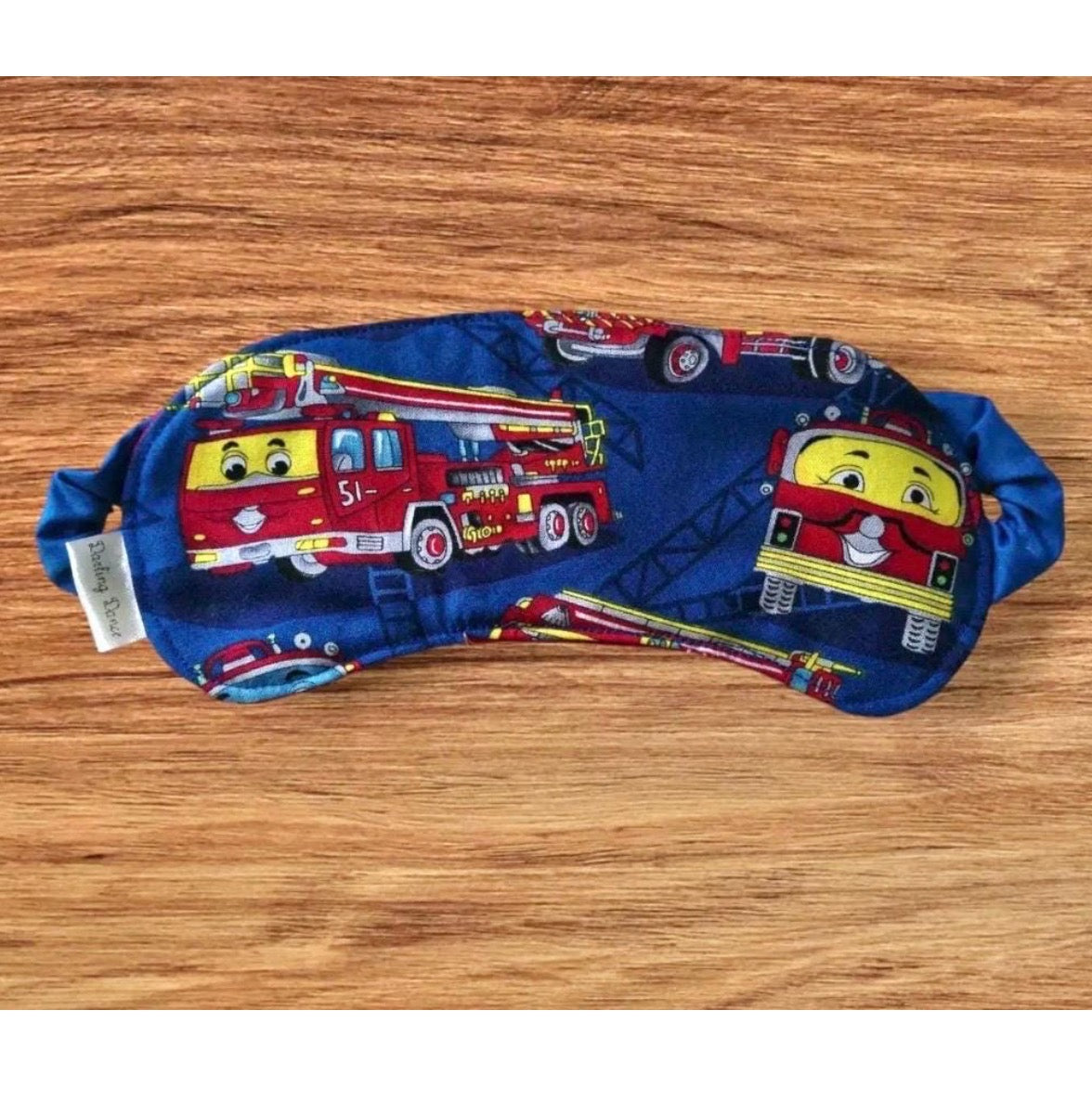 Sleep Mask for Kids, Firetrucks