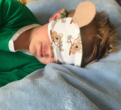 Sleep Mask, Panda and Koala Theme