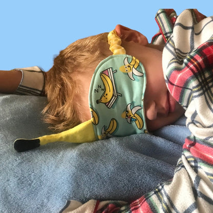 Sleep Mask for Kids, Silly Bananas