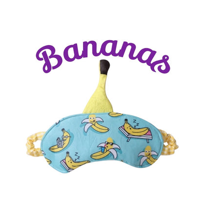 Sleep Mask for Kids, Silly Bananas