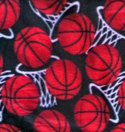 Scarf Kids Fleece Gaitor, Sports Print Neck Warmer, Winter Accessory