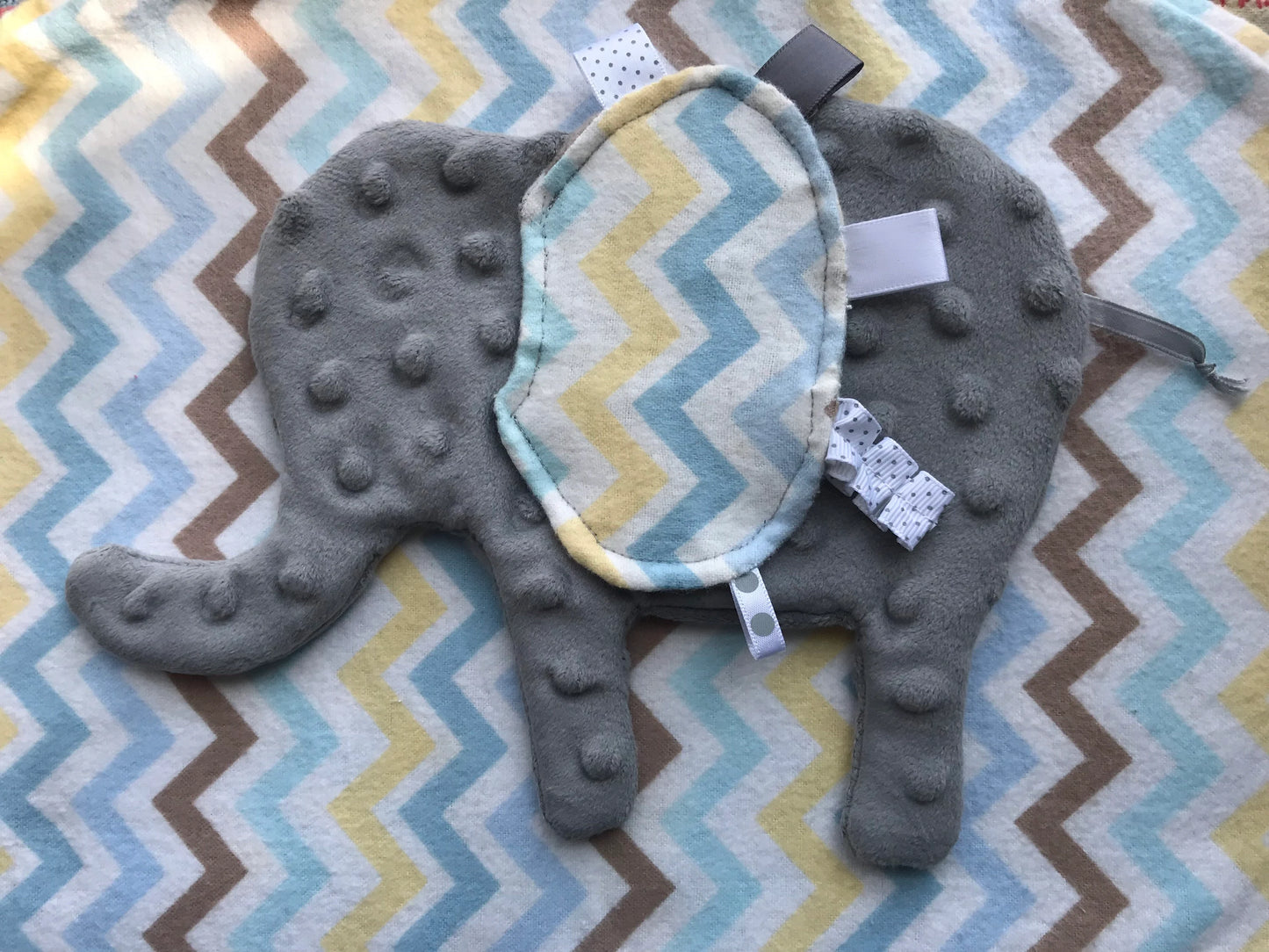 Baby Lovey Blanket Toy Elephant