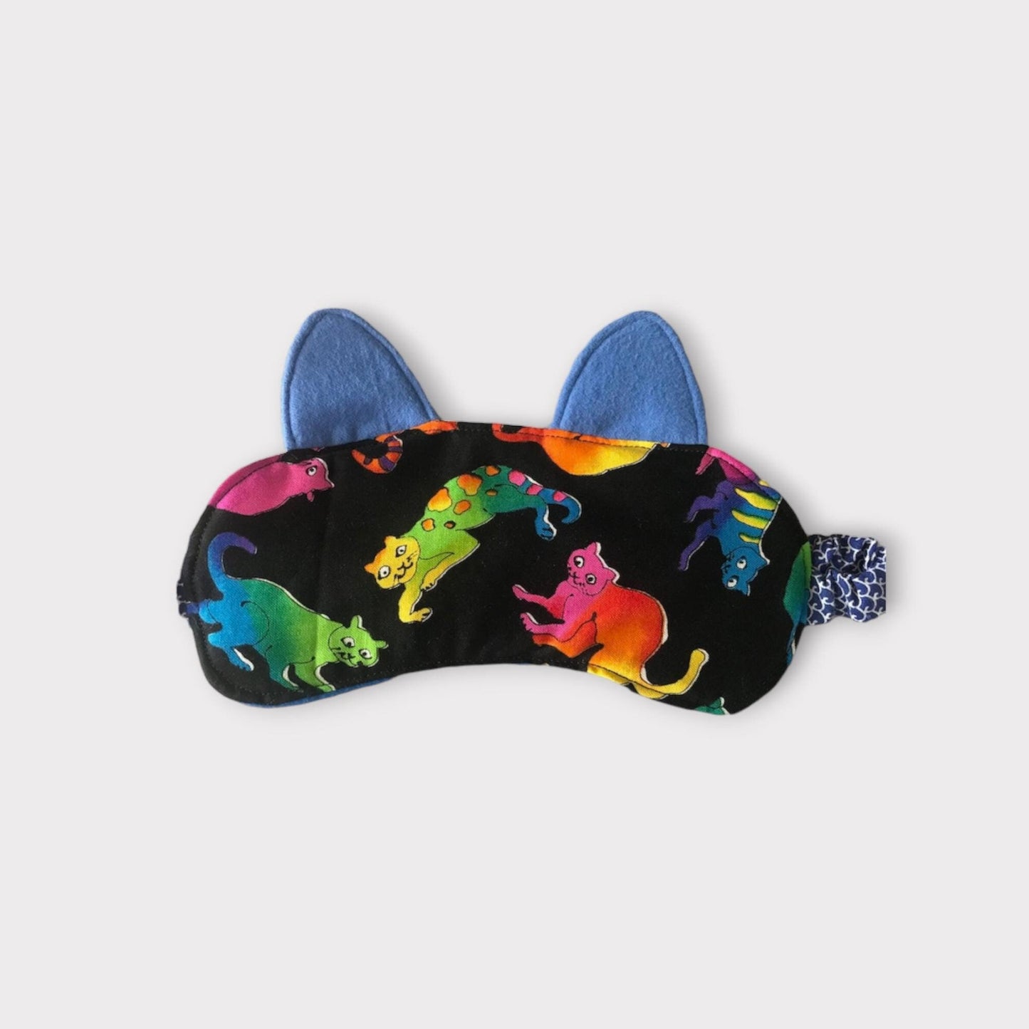 Sleep Mask Rainbow Cats