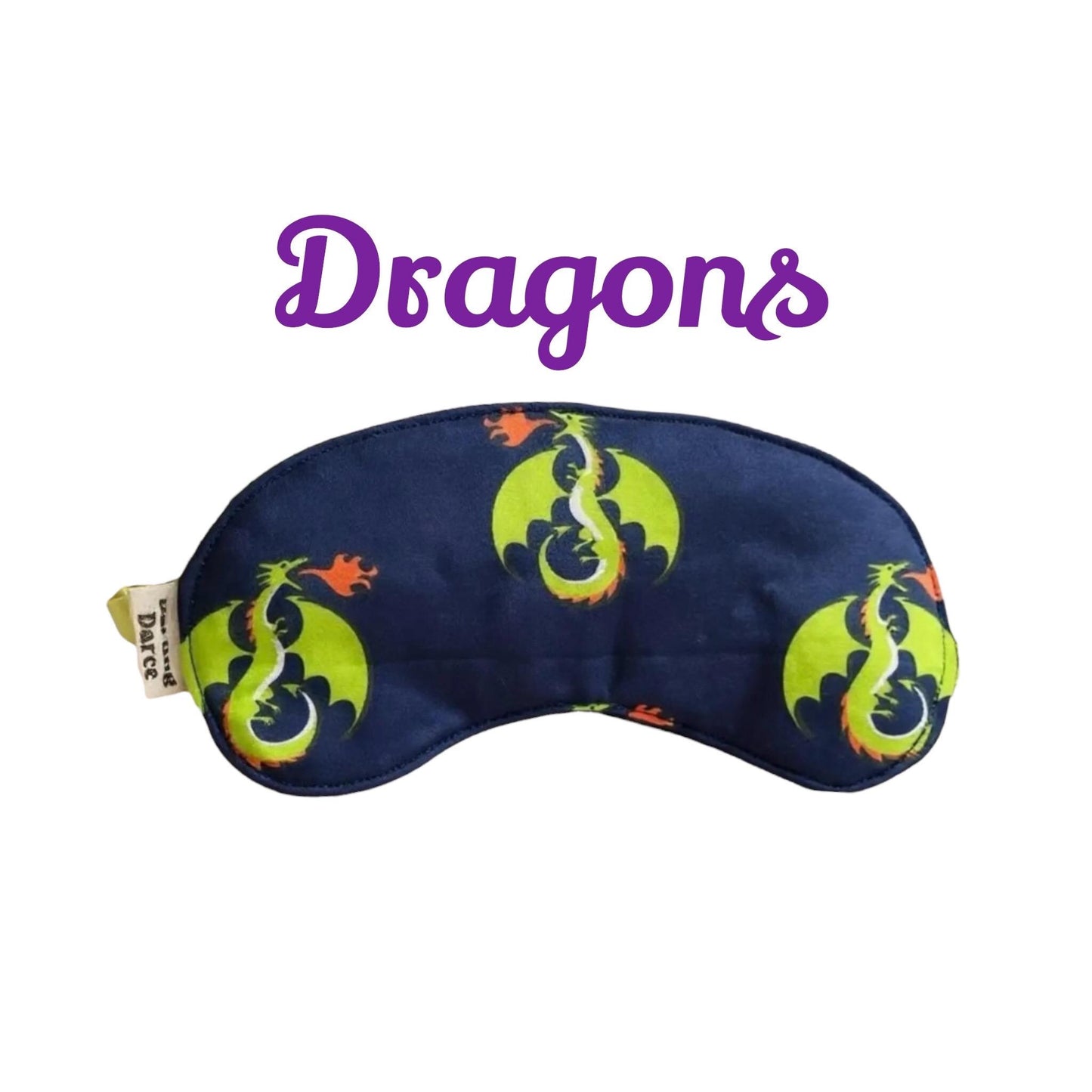 Sleep Mask Dragon Theme