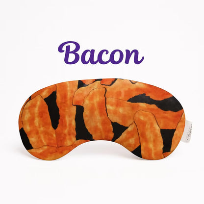 Sleep Mask Bacon Theme