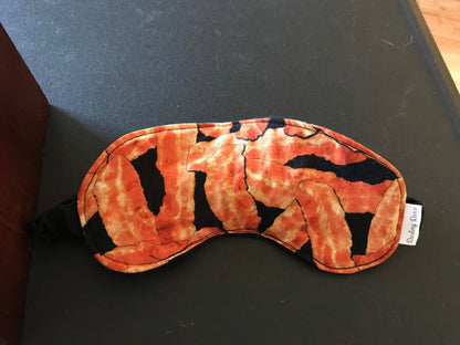 Sleep Mask Bacon Theme