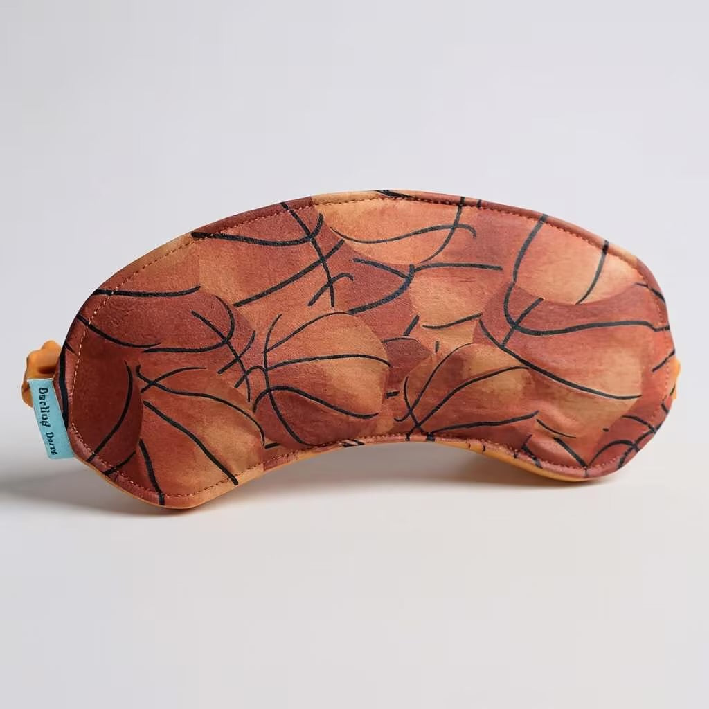 Sleep Mask Basketball Theme