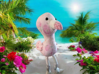 Memory Plushie Flamingo Bird