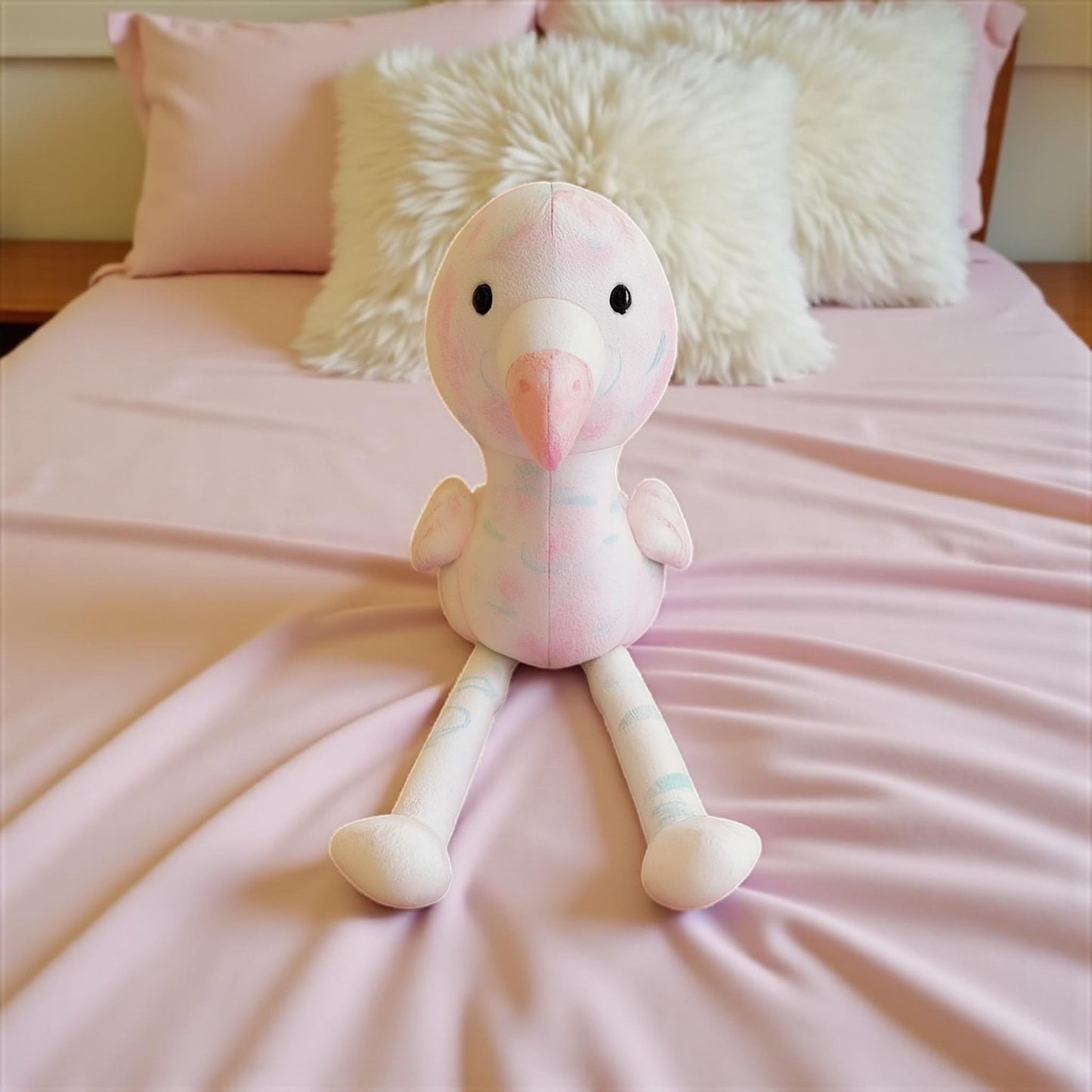 Memory Plushie Flamingo Bird