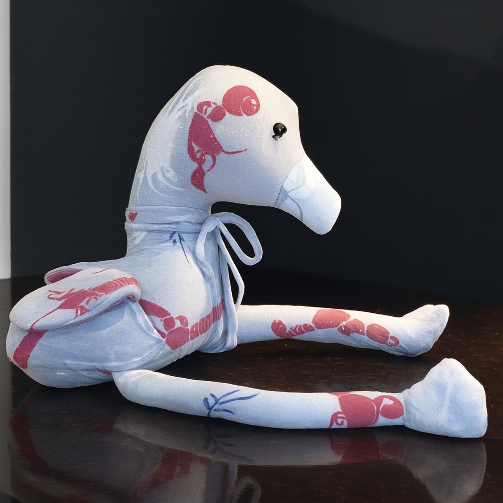 Memory Plushie Flamingo Bird