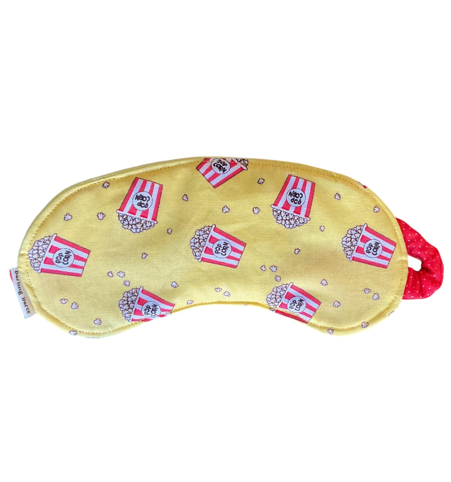 Sleep Mask for Kids Movie Popcorn Theme