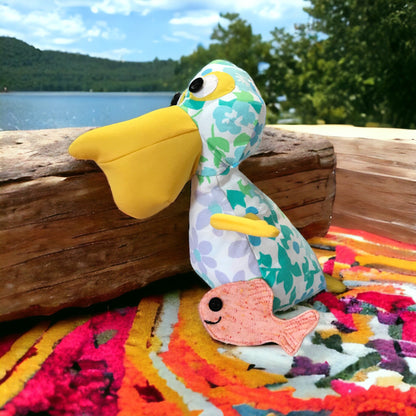 Memory Plushie Pelican Bird