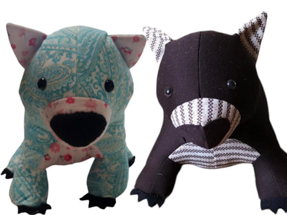 Memory Plushie Wombat