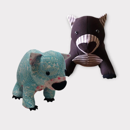 Memory Plushie Wombat