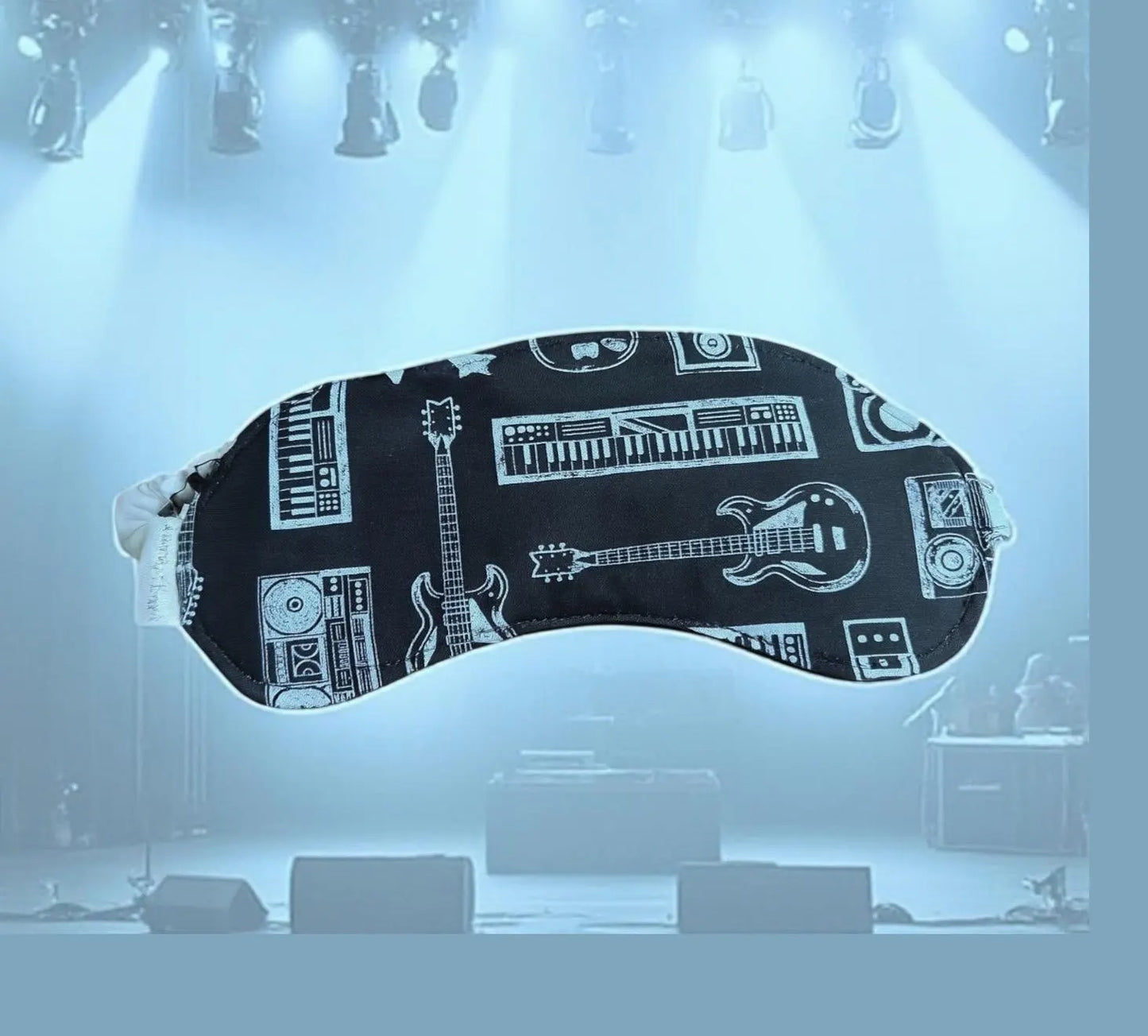 Sleep Mask for Kids Music Rock Band Instruments